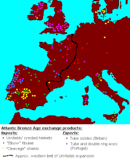 Atlantic Bronze Age Period of approximately 1300-700 BC in Europe