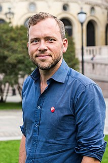 Audun Lysbakken Norwegian politician