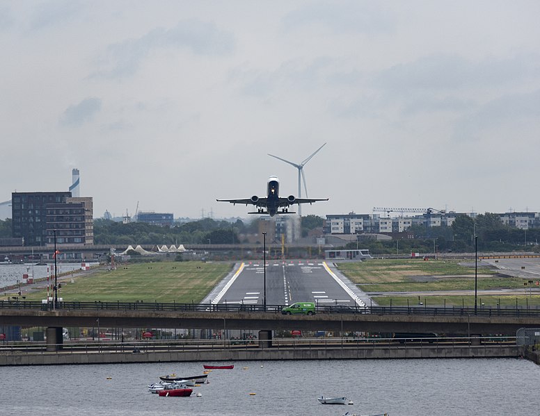 File:BA2221 Depart London City Airport for Mikonos.jpg