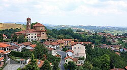 Skyline of Baldissero Torinese