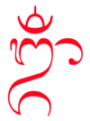 The significance of Om symbol is discussed in many Principal Upanishads, including the Maitri.