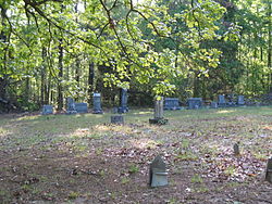 Bankston Cemetery im Jahr 2007