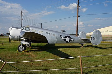 A Beechcraft AT-11 Kansan on display at the Barksdale Global Power Museum in Louisiana