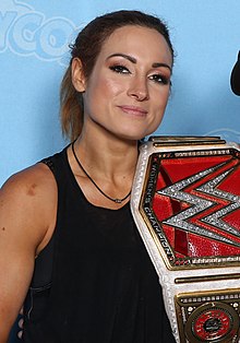 Becky Lynch con il Raw Women's Championship