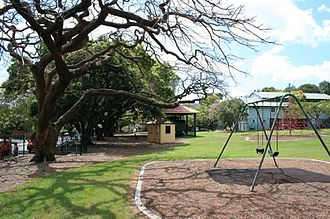 Play equipment, 2008 Bedford Playground (2008) - within the playground.jpg