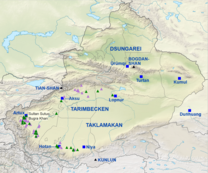 Beispiele für mazar-Schreine in Xinjiang, die seit 2017 beschädigt wurden.png