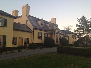 Belmont Estate historic estate located at Elkridge, Howard County, Maryland, United States