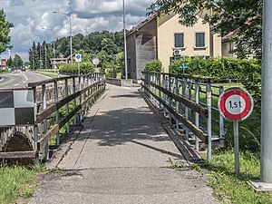 2.16 1,5t, pont sur la Wyna, Bernstrasse-Ost, Suhr (AG), 2021