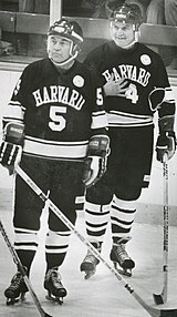 In the late 1950s, brothers Billy and Bobby Cleary played for the Sagamore Clouters. The pair went on to lead the US to Olympic gold in ice hockey in 1960. Bob Cleary Bill Cleary.JPG