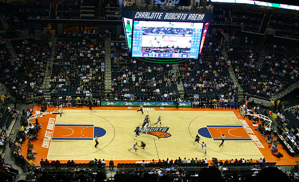 The Bobcats versus the Dallas Mavericks on November 11, 2005.