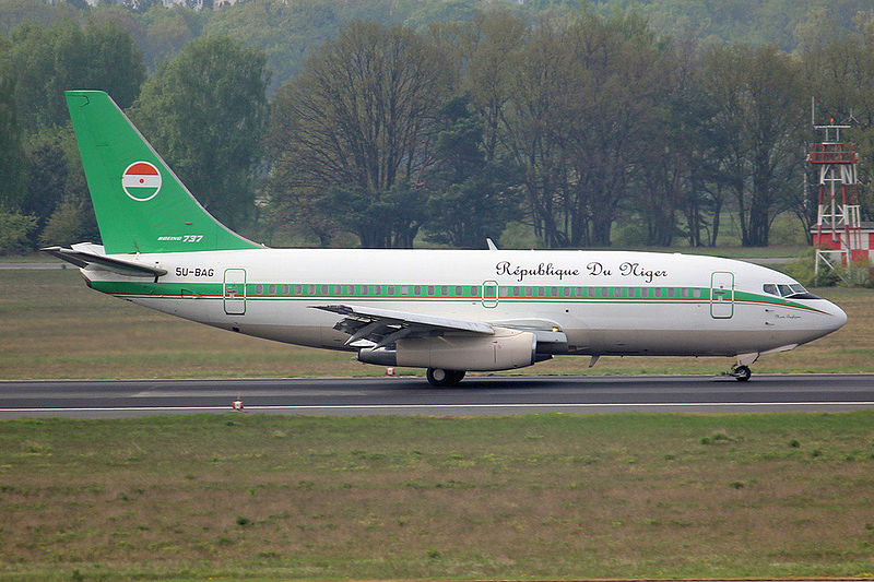 File:Boeing 737-2N9C, 5U-BAG, Government of Niger Republic.jpg