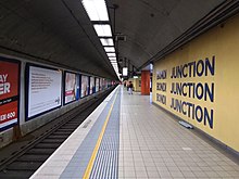 Bondi Junction Station on the Eastern Suburbs line. Bondi Junction railway station 20180603.jpg