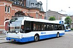 Berkhof Jonckheer stadsbus 156 van GVB op een DAF SB250-chassis (nu Museum bus Stichting BRAM)