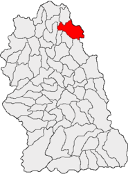 Umístění v Hunedoara County