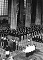 Gottesdienst für den verstorbenen Adenauer im Kölner Dom