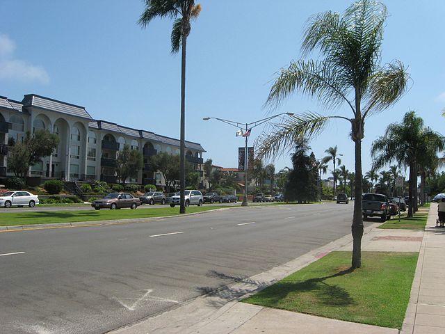 SR 75 at Orange Avenue just south of the SR 282 intersection in Coronado