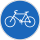 CH-Vorschriftssignal-Radweg.svg