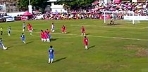 CPU International Football Team vs. Philippine Football Federation (AZKALS) Friendly match in 2010 held in Barotac Nuevo, Iloilo. CPU-VS-PHL AZKALS.jpg