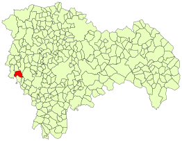 Kaart van Cabanillas del Campo