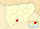 Расположение муниципалитета Камбиль на карте провинции