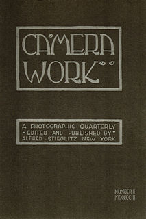 <i>Camera Work</i> Quarterly photographic journal