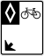 Canada Reserved Bicycle Lane Shoulder Sign.svg