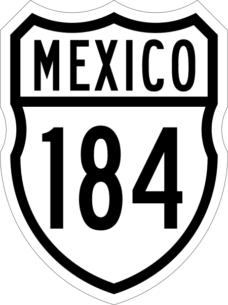 File:Carretera federal 184.svg