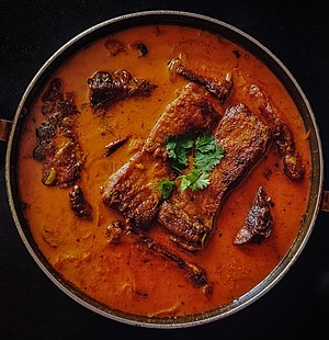 Catla fish kalia in a rich creamy gravy - Kolkata - West Bengal.jpg