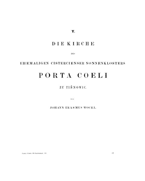 Datei:Central-Commission Jahrbuch 03 Die Kirche des ehem. cisterzienser Nonnenkloster Porta Coeli zu Tisnowic.pdf