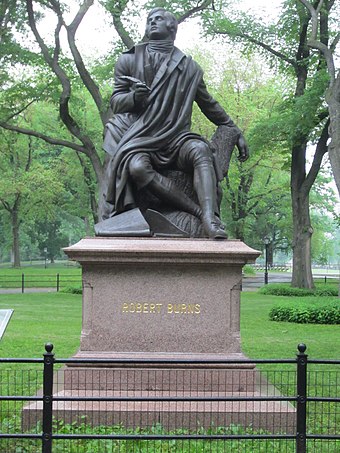 The statue in New York
