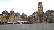 Seasons 3 and 7 began at the Place Ducale in Charleville-Mezieres. Charleville square.jpg