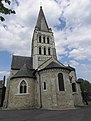 Chemillé-Melay (49) Außenansicht der Kirche Notre-Dame 02.jpg