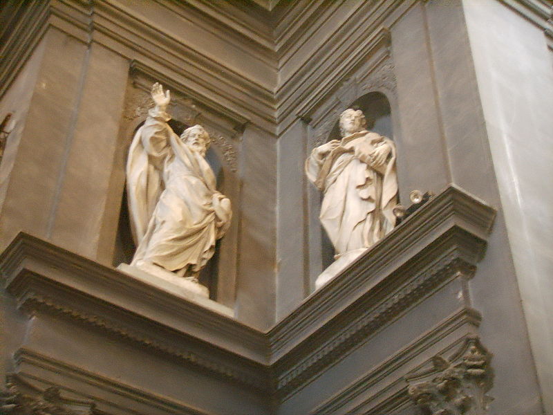 File:Chiesa di san gaetano, 1-2 right, san paolo by giovan battista foggini 1683 (left) & san tommaso by giovanni baratta 1700 (right).JPG