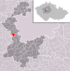 Chýnice - Carte