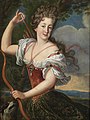 Circle of Pierre Gobert - Portrait of a lady as Diana, three-quarter-length.jpg