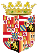 Escudo de la reina Juana de Castilla (1504 - 1506 1519)