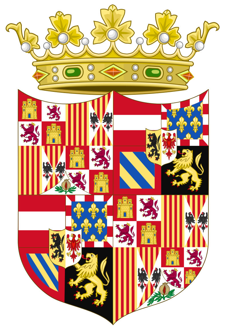 Coat of Arms of Queen Joanna of Castile.svg