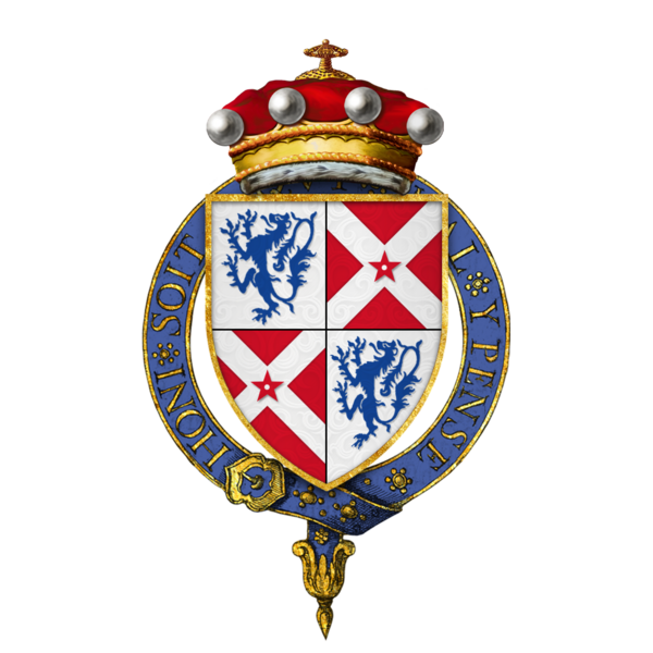 File:Coat of Arms of Sir William Nevill, 6th Baron Fauconberg, KG.png