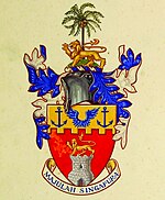 Coat of arms for the City of Singapore (1948)