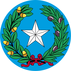 Coat of arms of the Republic of Texas.svg