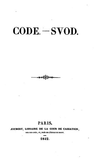 Реферат: Свод Законов Российской империи 1825 г.