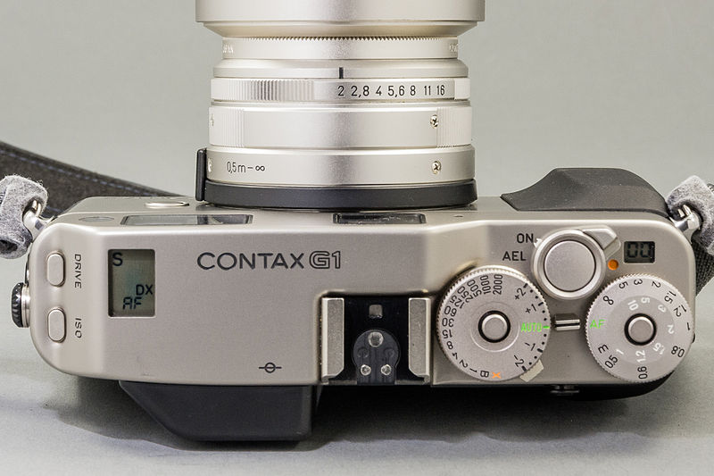 File:Contax G1 Rangefinder Camera.jpg