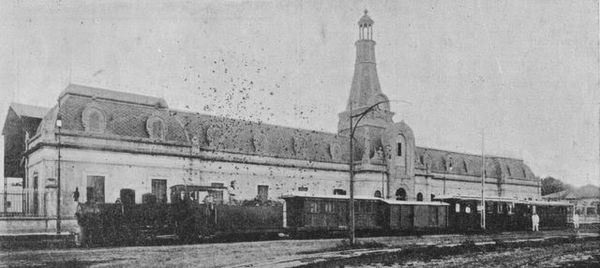 Corrientes station, terminus of Economic Railway.