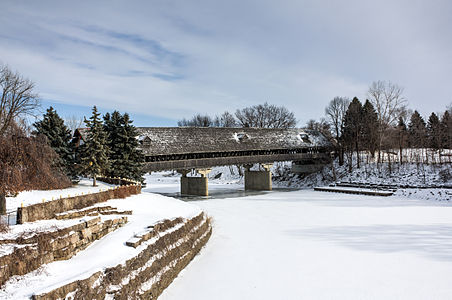 Covered bridge, Frankenmuth, Michigan