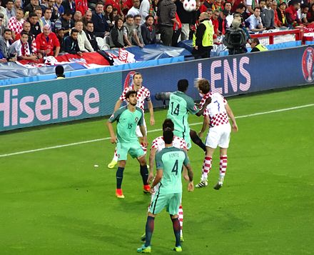 Croatia vs. Portugal at Euro 2016