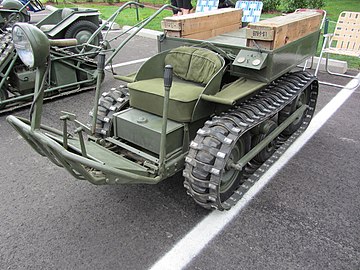 Crosley 'Mule' — one of several light tracked military vehicle prototypes.