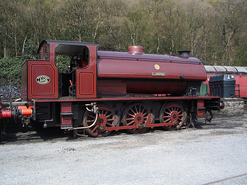 File:Cumbria Saddle Tank at Haverthwaite.jpg