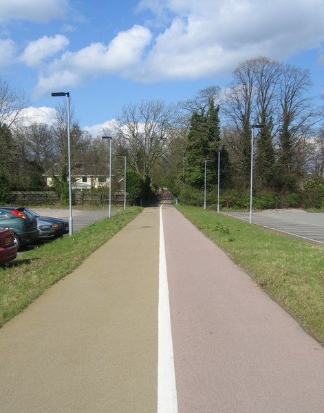 File:Cycle path to Long Road - geograph.org.uk - 766171.jpg