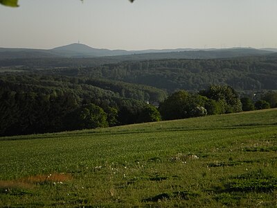 Fernblick zum Dünsberg, → Foto English: A view to mountain Dünsberg