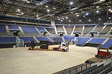 Interior of the arena (June 2015)